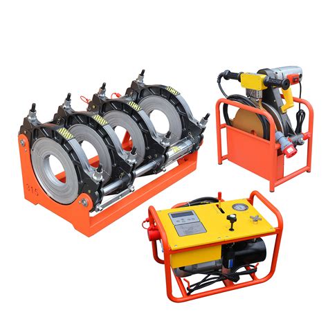 Hot Sale Hydraulic Semi Automatic HDPE Butt Fusion Plastic Pipe Welding Machine Mm To Mm
