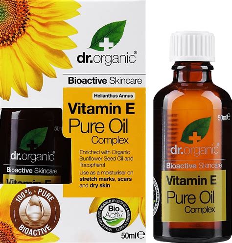 Aceite Corporal Con Vitamina E Dr Organic Vitamin E Pure Oil