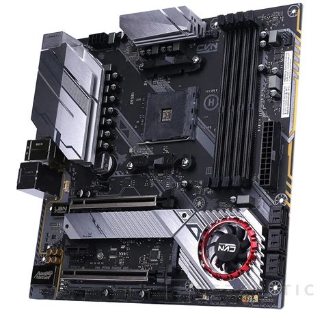 La Placa Base Micro Atx Colorful Cvn X570 Gaming Pro Llega Con 8 2 Fases De Alimentación Para