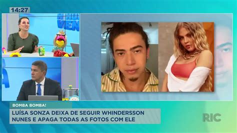 Confus O Entre Whindersson Nunes E Luiza Sonza Saiba Tudo Que Rolou