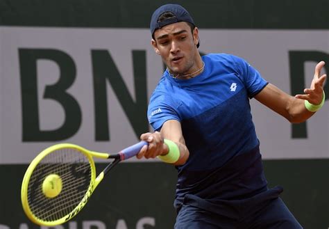 Matteo Berrettini Supera Andujar Al Primo Turno Del Roland Garros