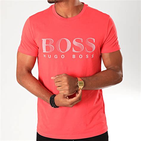 BOSS Tee Shirt 50407774 Rouge LaBoutiqueOfficielle