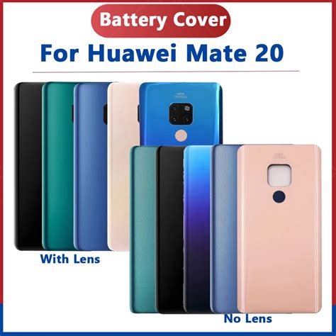 For Huawei Mate Mate Hma L L Original Glass Battery Cover Rear