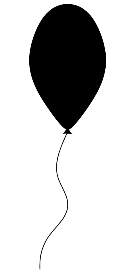 SVG Party Balloon Free SVG Image Icon SVG Silh