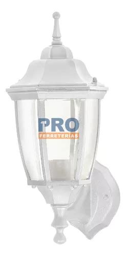 Arbotante Farol Soportado Blanco 1xe26 Volteck 47288