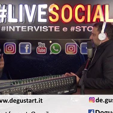 Intervista A Livesocial Radio Roma Capitale Degustart Spettacoli Ed