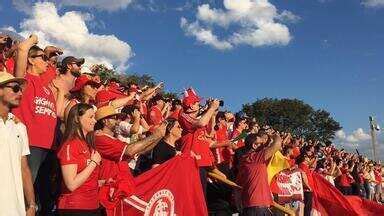 Globo Esporte Rs Torcida Colorada Marca Presen A Em Estreia Do Inter