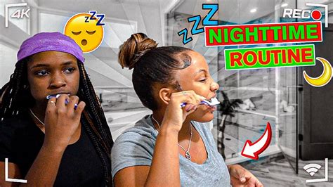 Night Routine W Kam And Mirah Vlogmas Day 9🎄 Youtube