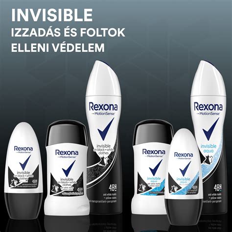 Rexona Invisible Pure női stift 6x40ml eMAG hu