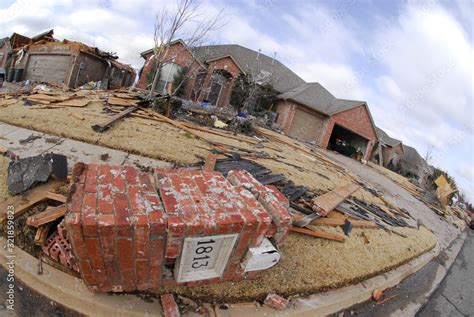 Tornado Damage Stock Photo | Adobe Stock