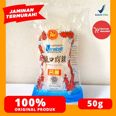 Jual Sohun Soun Naga Vermicelli Longkou Impor Cina Chen Liang Ji G