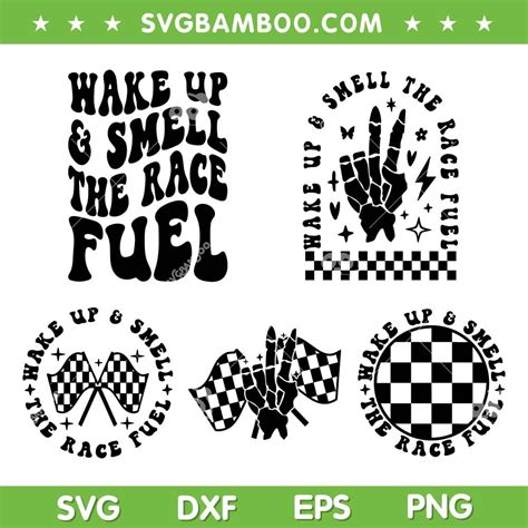 Wake Up And Smell The Race Fuel Svg Png