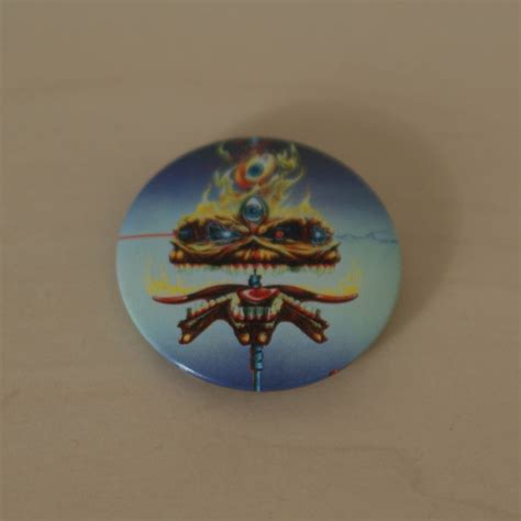 Iron Maiden The Clairvoyant Pin Iron Maiden Collector