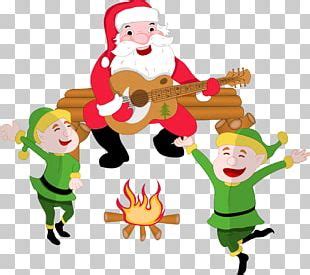 The Elf On The Shelf Santa Claus Christmas Elf Cartoon PNG Clipart