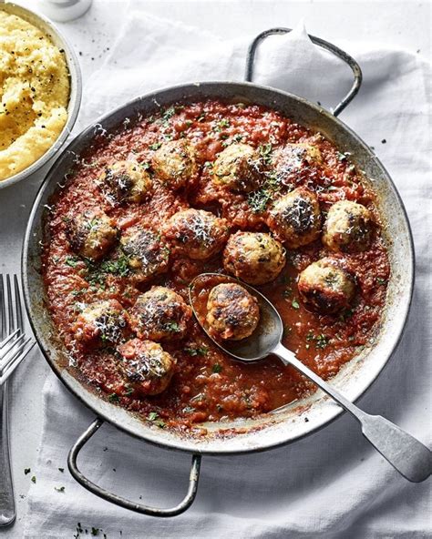 Chicken And Ricotta Meatballs Delicious Magazine