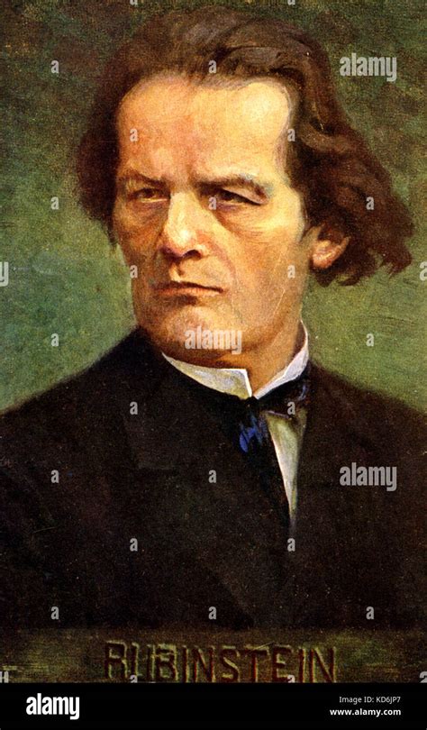 Portrait Anton Rubinstein Hi Res Stock Photography And Images Alamy