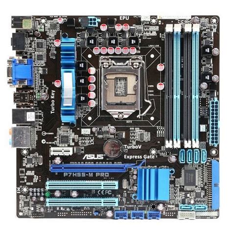 Malaysia Asus Socket 1156 Intel H55 HDMI A V GbE MATX Motherboard P7H55 ...