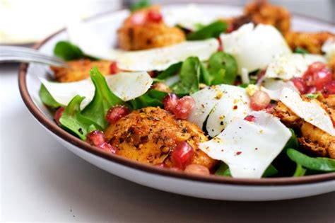 Hähnchen Granatapfel Salat Lachfoodies