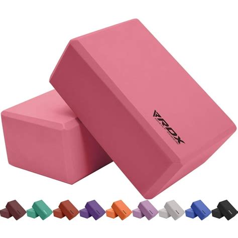 Rdx Yoga Block Non Slip High Density Eva Foam Easy Grip Surface For