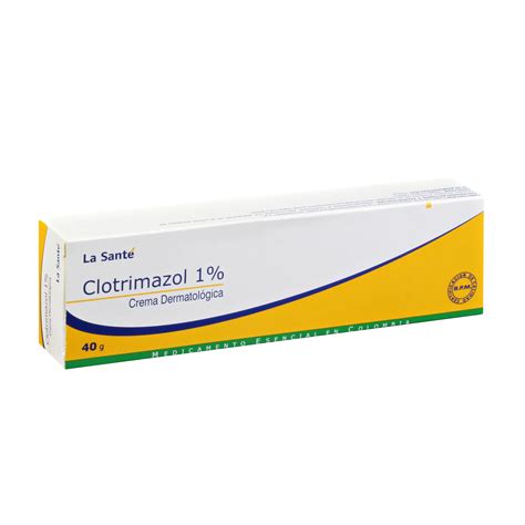 La Santé | Clotrimazol 1% Crema Dermatológica