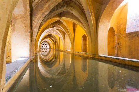 Baths Of Lady Maria De Padilla In The Alcazar Of Seville Spain