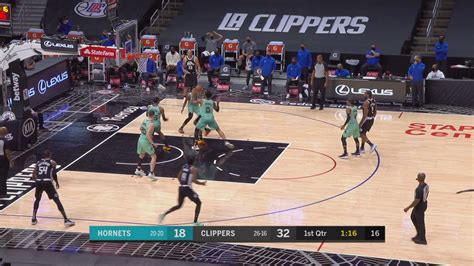 Two Point Three Point Field Goal Hornets Clippers Nba Official