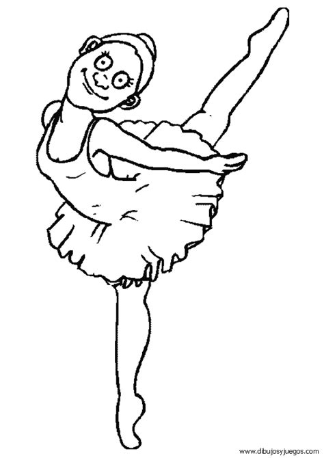 Dibujos De Bailarina De Ballet Para Colorear Imagui