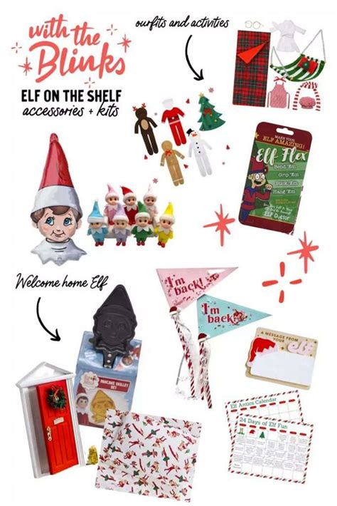 Elf On The Shelf Accessories And Ideas With The Blinks