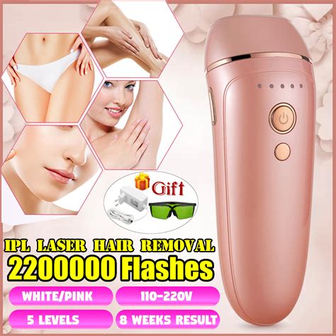 Flashes Laser Ipl Permanent Hair Removal Machine Painless