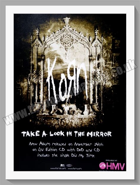 Korn Take A Look In The Mirror 2003 Original Advert Ref Ad60760