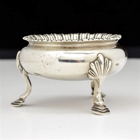 A George Iii Sterling Silver Salt Cellar Lassco Englands Prime