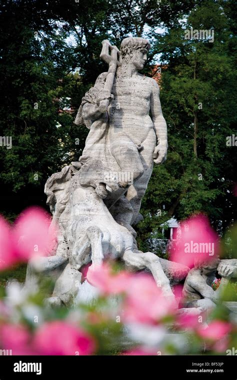 Statue Alter botanischen Garten alte Botanische Garten in München