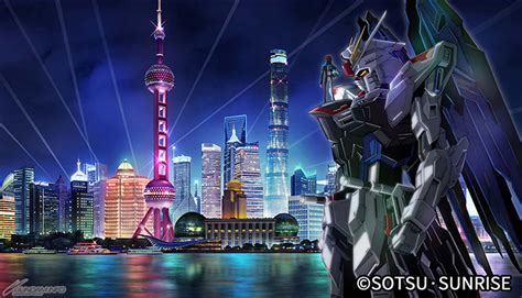 Life Size Freedom Gundam Statue To Debut At Shanghais New Lalaport