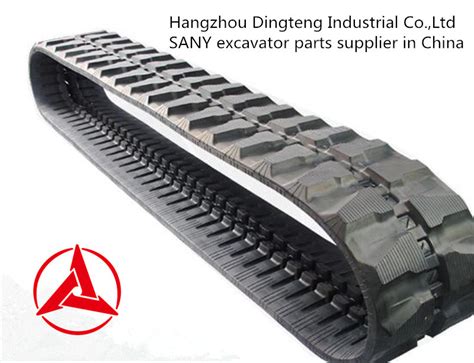 Sany Excavator Rubber Track Chain For Sy Sy Rubber Track Chain