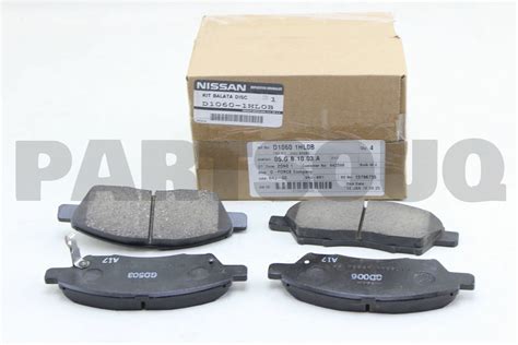 D Hl B Genuine Nissan Pad Kit Disc Brake D Hl B Ebay