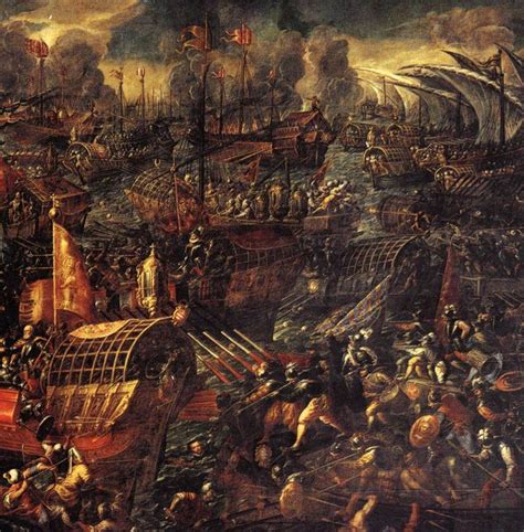 Vicentino Bataglia Di Lepanto Battle Of Lepanto Lepanto Italy History