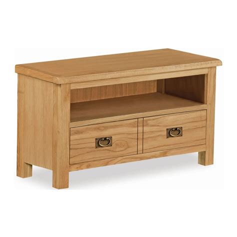 Salisbury Lite Oak Small Tv Unit Martins Furniture