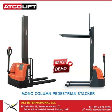 Pedestrian Stacker Home Workshop Dubai Uae Pedestrian Stackers