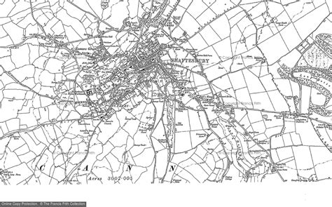 Old Maps Of Shaftesbury Dorset Francis Frith