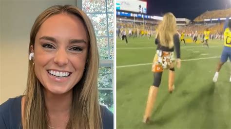 Molly Mcgrath Talks About That Viral College Football Video 👀 The Pat Mcafee Show Youtube