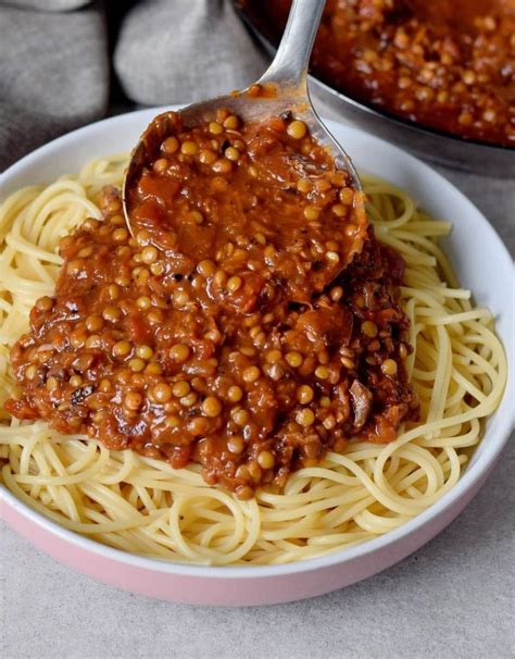 Vegan Bolognese Sauce Recipe With Lentils Elavegan