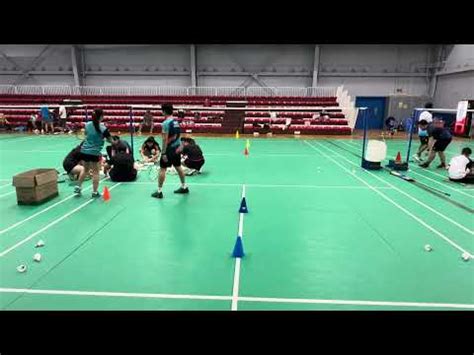 MASTERS BADMINTON ACADEMY TRAINING WITH COACH CHRIS AND COACH LANIE 2ND