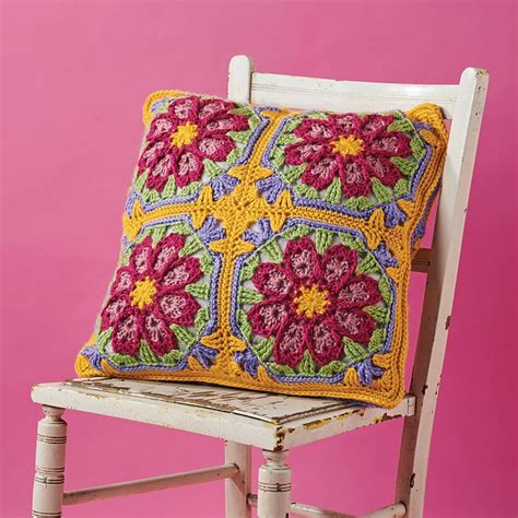 Heart Of Summer Cushion Pattern By Rosina Plane Cushion Pattern