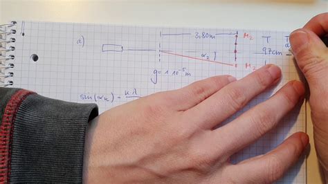 Physik In Der Kursstufe Beispielaufgabe Zur Interferenz Am Gitter