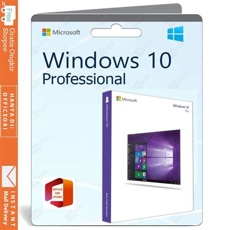 Jual Sales2 Promo Windows 10 Pro 32 Bit 64 Bit Digital License