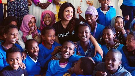 Priyanka Chopra Dances With Children In Ethiopia After Cannes Getaway ...