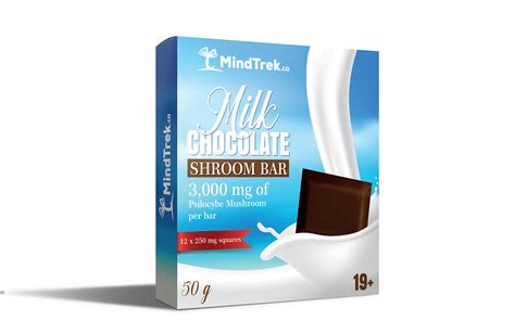 Milk Chocolate Shroom Bar 3000mg