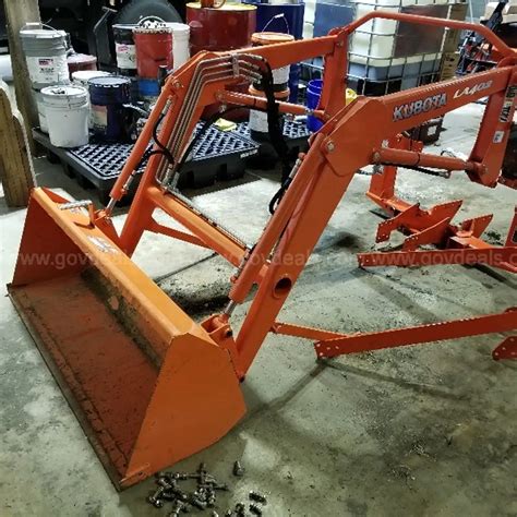 Kubota La402 Bucket Attachment Govdeals