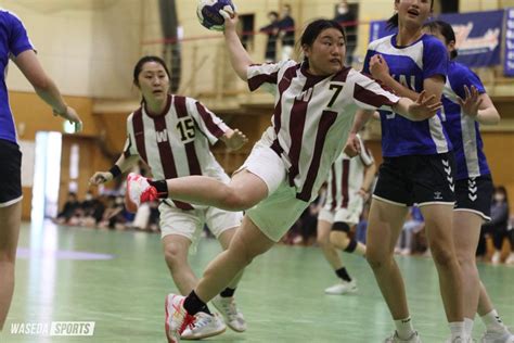 早稲田スポーツ新聞会 On Twitter 女子ハンドボール 関東学生春季リーグ ⚫︎早大16－27東海大 出だしはリードするが、前半