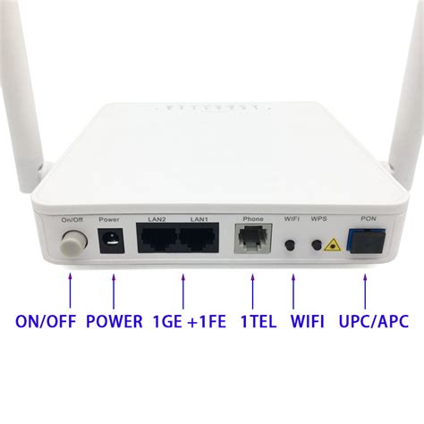 Fiberhome AN5506 02FG GPON 1GE 1FE 1VOIP 2 4G WIFI ONU ONT Modem 1GE